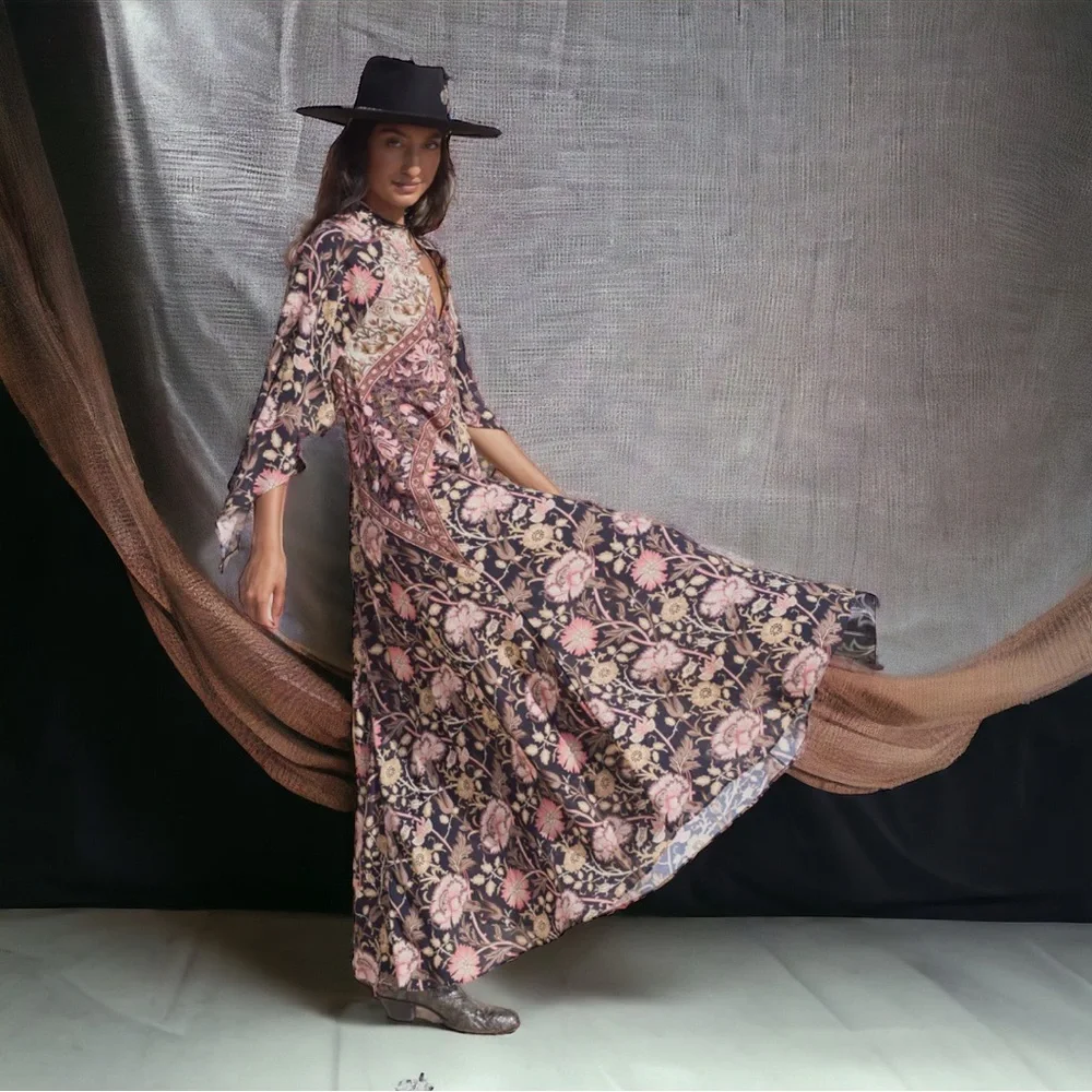 SOLD FP x Jen’s Pirate Booty Baroque Hyacinth Gown - Picture 7 of 15